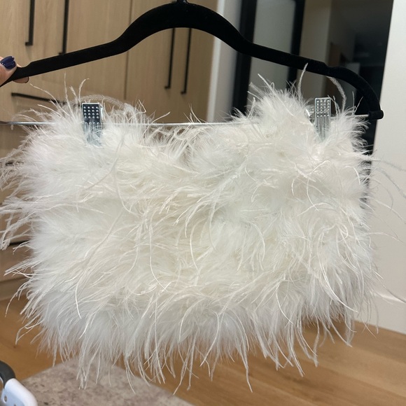12th Tribe Handbags - 12th Tribe size Small feather tube crop top